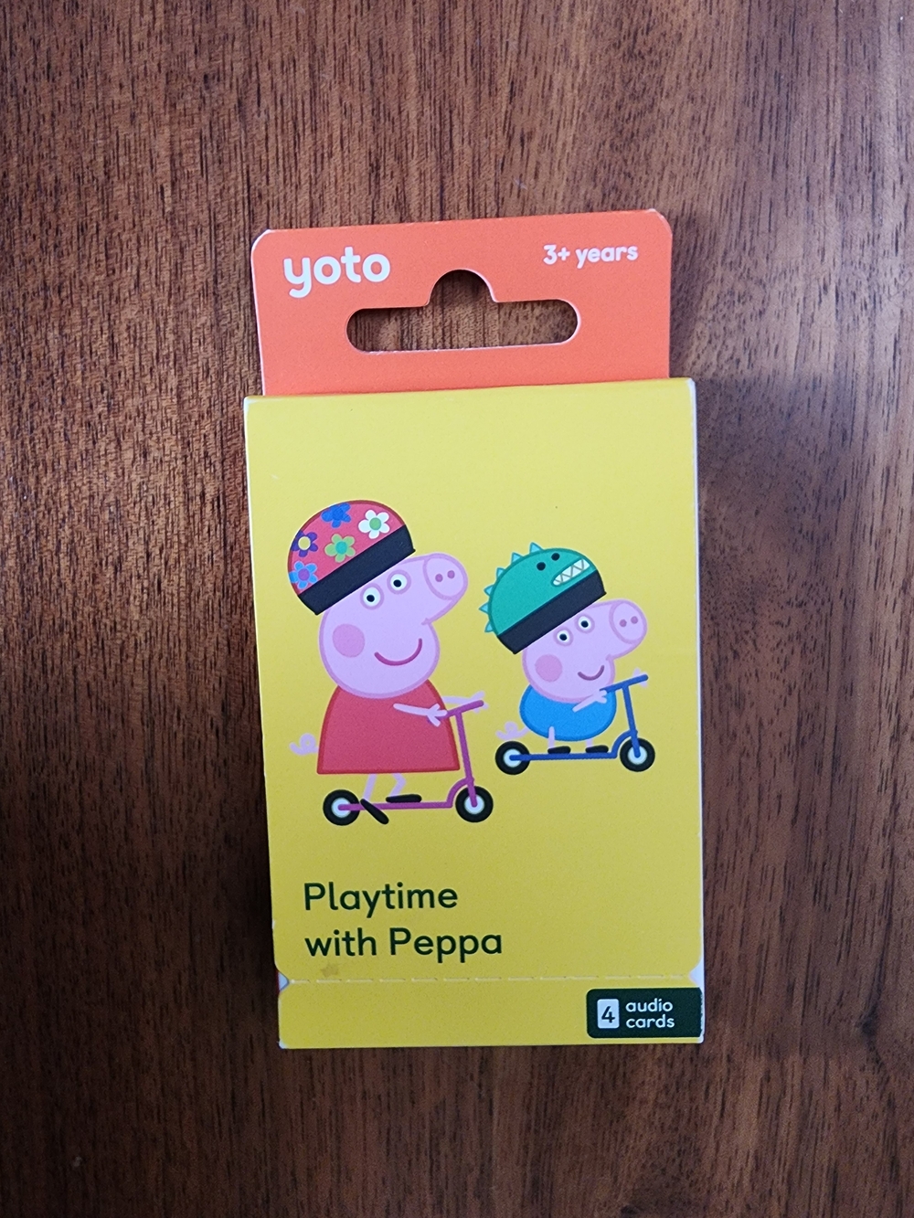Yoto Playtime with Peppa - Yellow Audio Cards